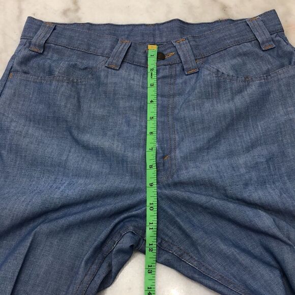 Vintage Levi’s 546 Orange Tab 32x29 “Jeans For Gentlemen” Flares Made In USA - Picture 10 of 13